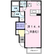クロスローズHKの間取り画像