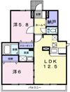 エトワ－ル・Fの間取り画像