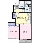 コンドミニアム国分Bの間取り画像