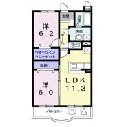 フォレスト パレスAの間取り画像