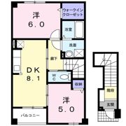 フィオーレ・Ⅰの間取り画像