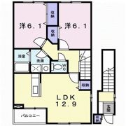 フィオーレS．Ⅰの間取り画像