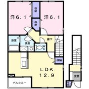 フィオーレS．Ⅱの間取り画像