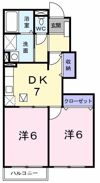 いちごハウスαの間取り画像