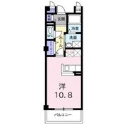 フリーデン末広 Aの間取り画像