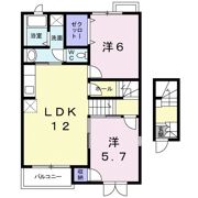 サンリットローズの間取り画像