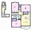 グラディートⅠの間取り画像