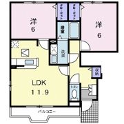 さくらⅢの間取り画像