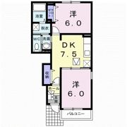 オレンジフラットⅡの間取り画像