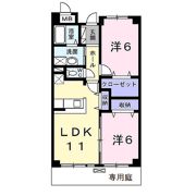 フルール野色の間取り画像