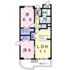 フルール野色の間取り画像