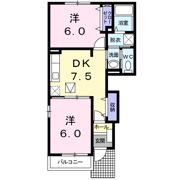 フェリーチェ B棟の間取り画像