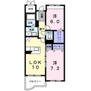 ハミングスクエアBの間取り画像
