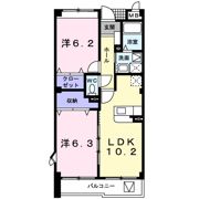 カレンヴィラの間取り画像