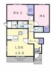 カモミールⅢ Aの間取り画像