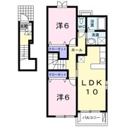 シーサイドウエストヒルBの間取り画像