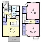 メゾン中村3の間取り画像