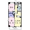 クラシオン Ⅰの間取り画像
