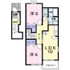 グランソレイユAの間取り画像