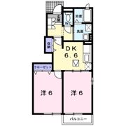 ファシネイション春日Ⅰの間取り画像