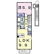 ミニヨンフルールAの間取り画像