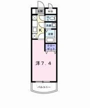 カルフール吉塚の間取り画像