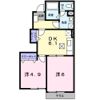サンパティークBの間取り画像