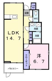 シャンデュクールYの間取り画像