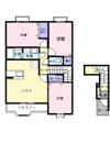 ソレアードⅡの間取り画像