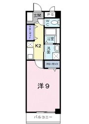 プラシード倉敷の間取り画像