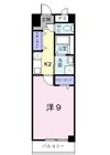 プラシード倉敷の間取り画像