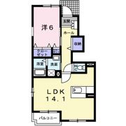 ケープ Ⅱの間取り画像