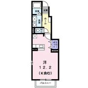 ノヴェール新幸 Aの間取り画像