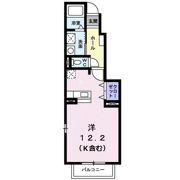 ノヴェール新幸 Bの間取り画像