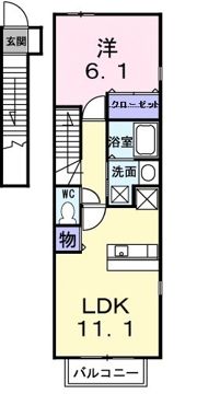 エルバフィオーレの間取り画像