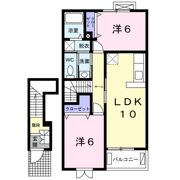 ミルキー・ウェイBの間取り画像