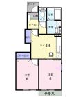 グレースなごみAの間取り画像