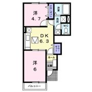 アヴェニールBの間取り画像