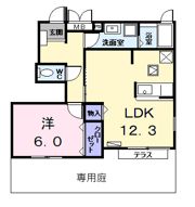 パークサイド横井の間取り画像