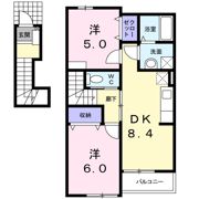 ラフレシールⅡの間取り画像