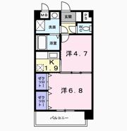 プラシード カーサの間取り画像