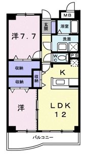 セントラルパークの間取り画像