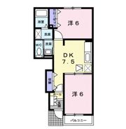 アフェットCの間取り画像