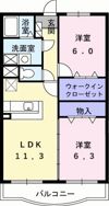 ノーブル西野の間取り画像