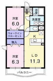 ノーブル西野の間取り画像