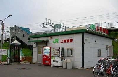 近くのJR上野幌駅まで800m(徒歩10分)