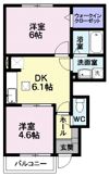 リバティーベルBの間取り画像