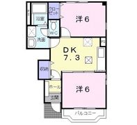 グランドールセレノBの間取り画像