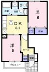 ブライト・ハウスBの間取り画像