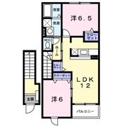 ペルラAの間取り画像